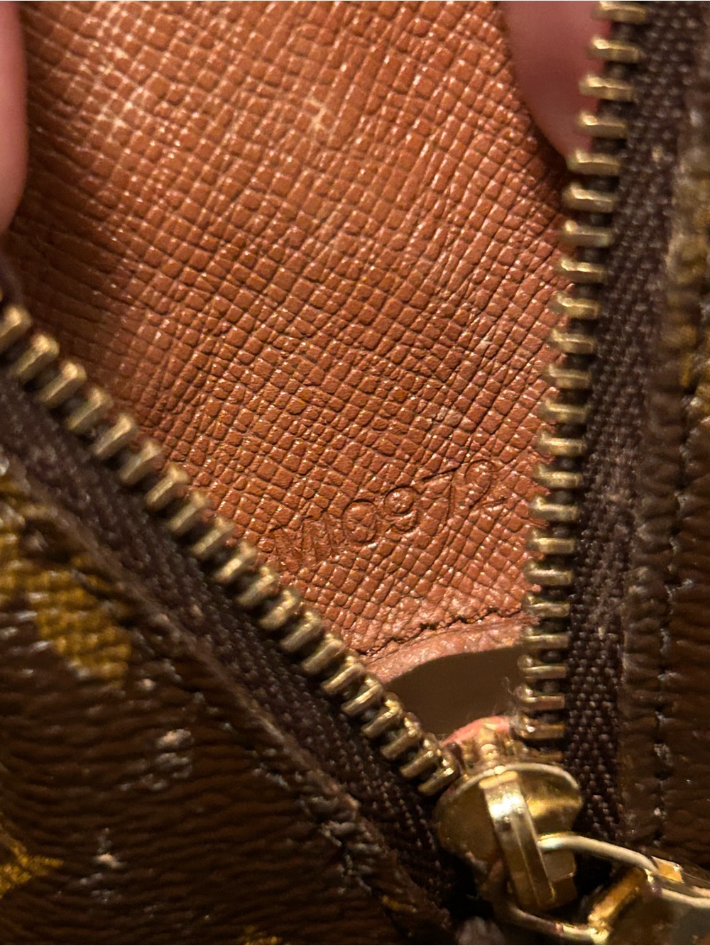 Louis Vuitton Monogram Dome Pouch in Brown and Tan - Picture 5 of 6